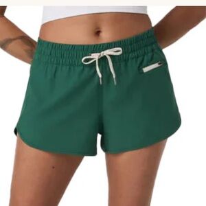 Vuori Women's Clementine Shorts 2.0 viridian size‎ Large viridian green